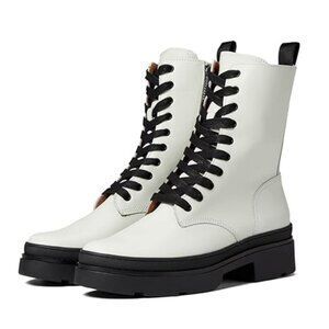 Frye White Boots Size 8
